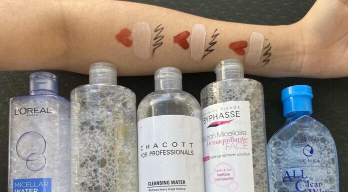 Review các loại nước tẩy trang được các nàng ưa chuộng