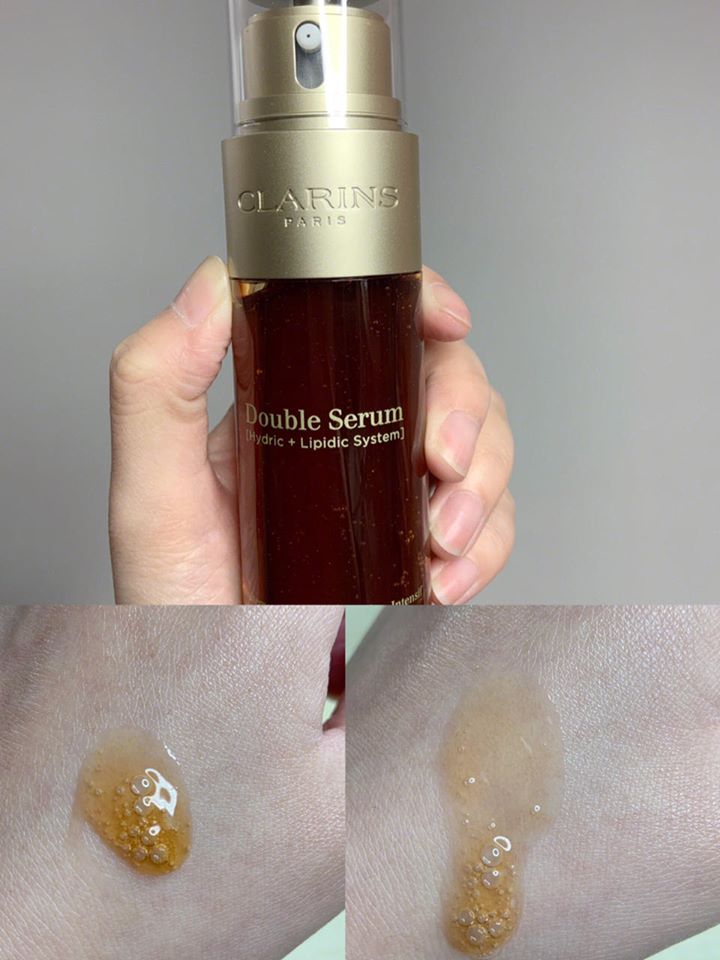 Review high end double serum của Clarins