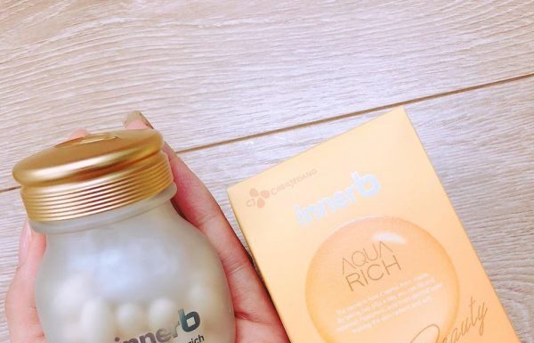 Review InnerB Aqua Rich – viên uống cấp nước đẹp da từ bên trong review innerb aqua rich