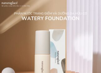 Review phấn nước trang điểm Naturaglace Watery Foundation Naturaglace foundation review