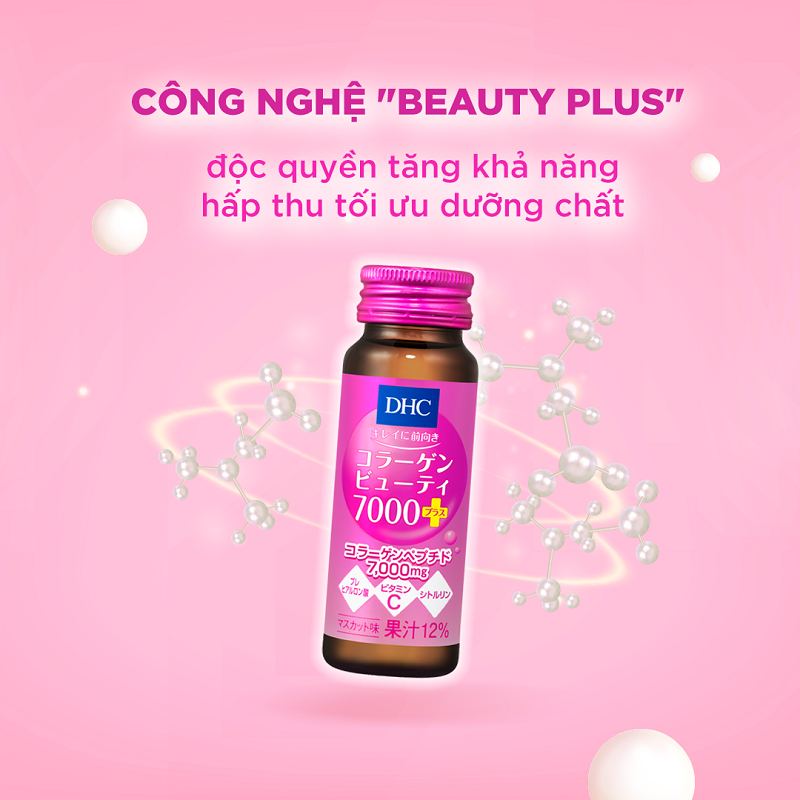 Nước uống DHC Collagen Beauty 7000 Plus