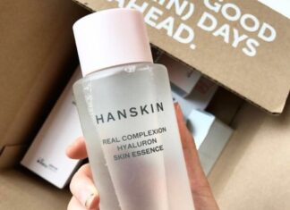 Review toner Hanskin Real Complexion Hyaluron Skin Essence cho mọi ngày toner Hanskin Real Complexion Hyaluron Skin Essence