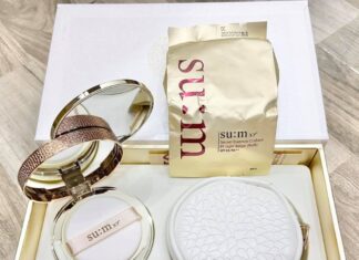 Review Sum37 Secret Essence Cushion – phấn nước lý tưởng trong thời đại khẩu trang sum37 secret essence cushion review