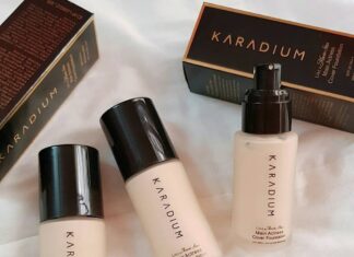 Review kem nền Karadium dành cho cô nàng mải chơi quên lối về~~ Kem nền Karadium Like A Movie Star Cover Foundation