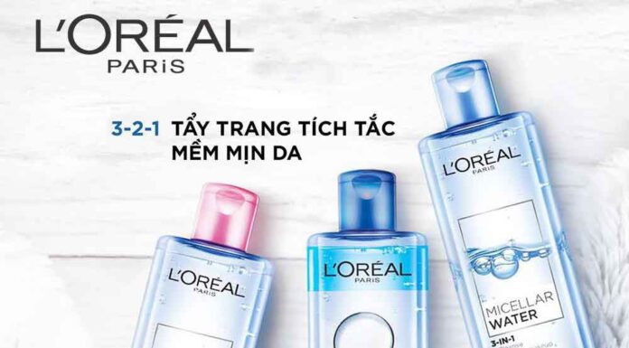 Review nước tẩy trang L’Oreal – Sản phẩm quốc dân dành cho chị em Nước tẩy trang L’Oreal 3in1