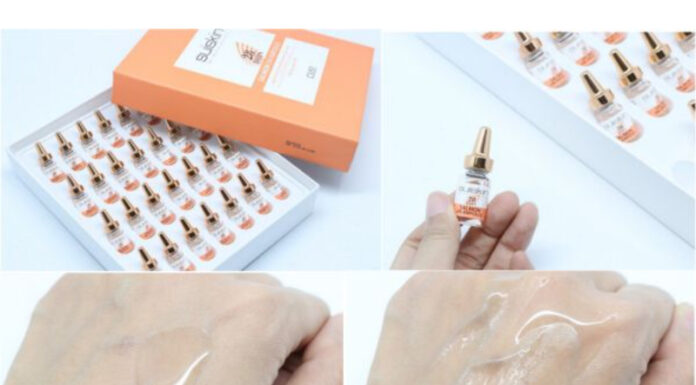 Serum tế bào gốc là gì? Các chị em đã biết hay chưa? Suiskin Salmon DN Ampoule 28 days