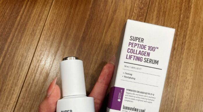 Review serum Sur.Medic Super Peptide 100TM Collagen Lifting phục hồi da sau mụn Sur.medic super peptide 100tm collagen lifting serum
