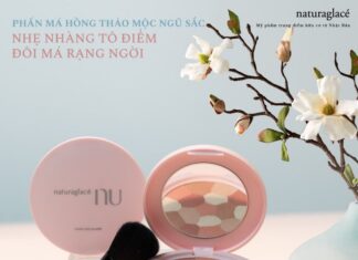 Review chất lượng của phấn má hồng có nhũ Naturaglace NU Phấn má hồng có nhũ Naturaglace