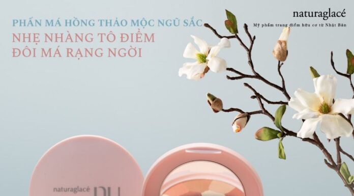 Review chất lượng của phấn má hồng có nhũ Naturaglace NU Phấn má hồng có nhũ Naturaglace