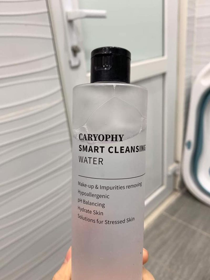 review caryophy smart cleansing water
