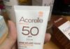 Review kem chống nắng Acorelle SPF 50 hữu cơ cao cấp có đáng thử không? kem chống nắng Acorelle