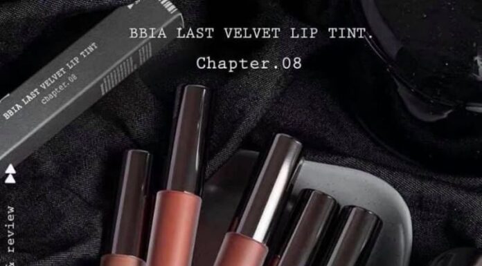 Review 5 màu son mới của BBIA Last Velvet Lip Tint Chapter 8 review bbia last velvet lip tint