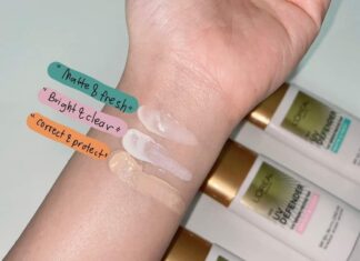 Review Kem Chống Nắng L’oreal Paris UV Defender bản nâng cấp có gì đặc biệt? Texture Kem Chống Nắng Loreal UV Defender