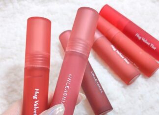 Review son mới Hug Velvet Tint vừa ra mắt của hãng Unleashia Review unleashia hug velvet tint