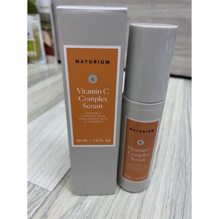 Review serum trắng da, mờ thâm Naturium Vitamin C Complex
