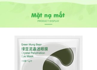 Mặt nạ mắt Green Mung Bean dành riêng cho những cô nàng “cú đêm” Green mung bean