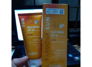 Review kem chống nắng Farmona Sun Face Cream SPF 50 dòng cho da dầu mụn farmona sun face cream spf 50