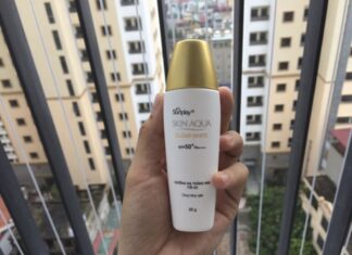 Review kem chống nắng Sunplay Skin Aqua Clear White 55g – Phiên bản mới best seller nhà Sunplay sunplay skin aqua clear white 55g