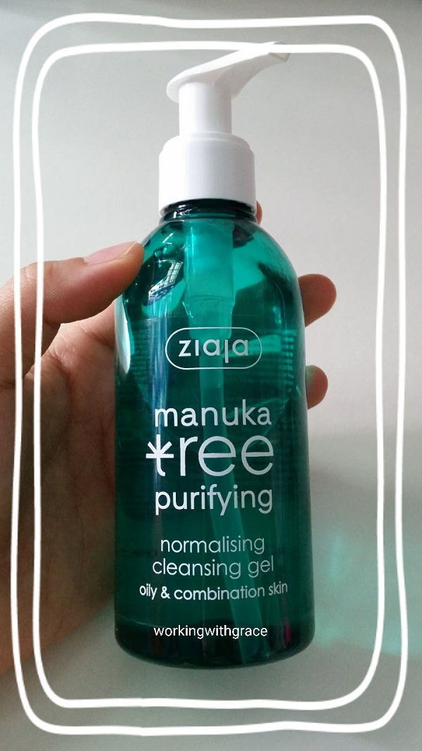 Sữa rửa mặt Ziaja review - Ziaja Manuka Tree Cleansing Gel