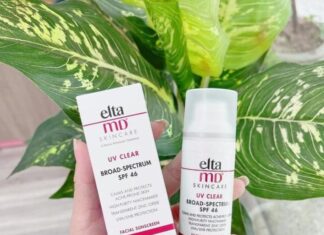 Review kem chống nắng Elta MD SPF 46 cho da dầu mụn