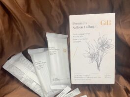 Bột collagen Gilaa Premium Saffron Collagen
