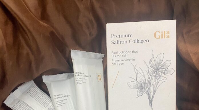 Review bột collagen Gilaa Premium Saffron Collagen Bột collagen Gilaa Premium Saffron Collagen