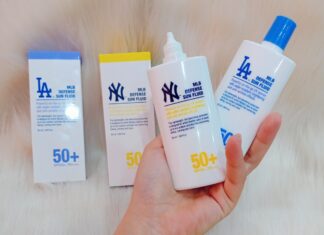 Review kem chống nắng MLB Defense Sun Fluid dành cho dân chơi thể thao