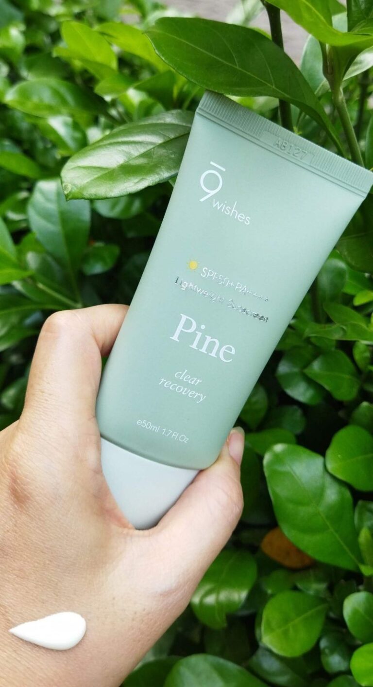 Review kem chống nắng 9wishes Pine Lightweight Sunscreen SPF 50+ Review kem chống nắng 9wishes Pine Lightweight Sunscreen SPF 50+