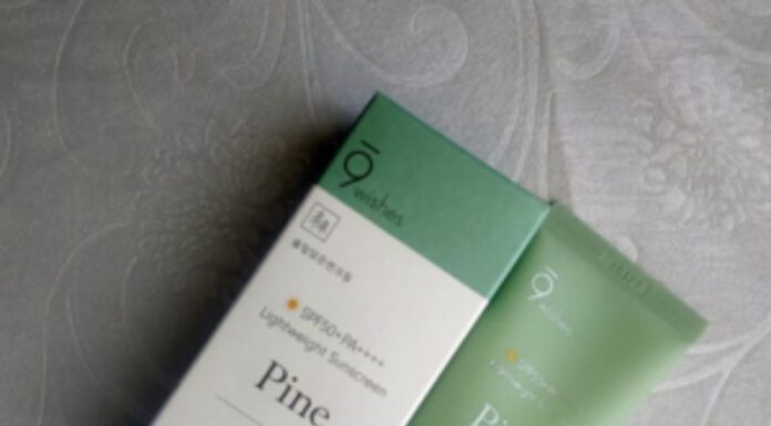 Review kem chống nắng 9wishes Pine Lightweight Sunscreen SPF 50+ có tốt không