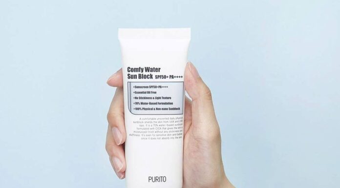Review Kem Chống Nắng Vật Lý Purito Comfy Water Sun Block SPF50+ PA++++ không gây nhờn dính Kem chống nắng vật lý dịu nhẹ PURITO Comfy Water Sun Block
