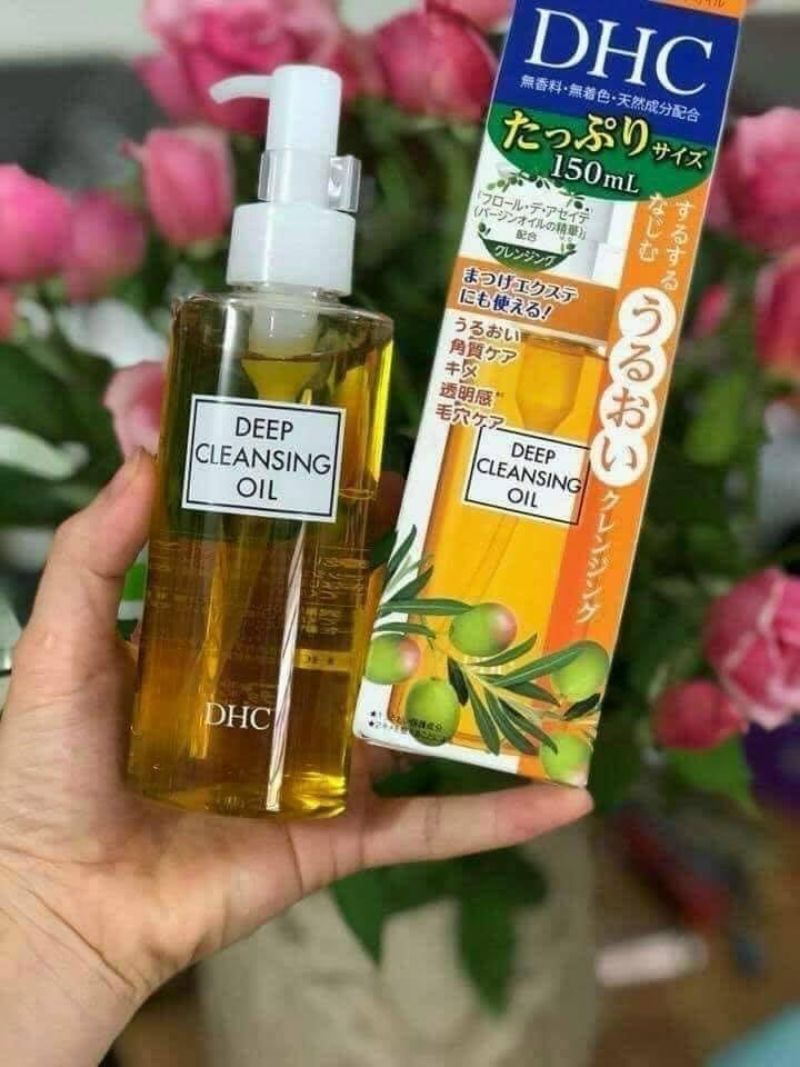 dầu tẩy trang dhc deep cleansing oil review 