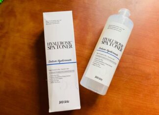 Review toner Bad Skin Hyaluronic Spa Toner cấp nước, cấp ẩm siêu đỉnh cho da khô