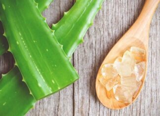 Hướng dẫn làm mặt nạ nha đam và bột nghệ