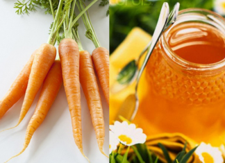Hướng dẫn làm mặt nạ cà rốt và mật ong