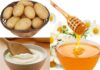 Hướng dẫn làm mặt nạ mật ong khoai tây sữa tươi