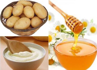 Hướng dẫn làm mặt nạ mật ong khoai tây sữa tươi