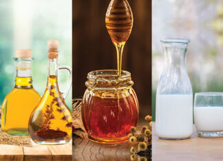 Hướng dẫn làm mặt nạ sữa tươi mật ong dầu oliu