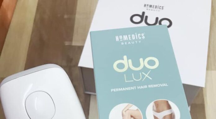 Review máy triệt lông cá nhân Homedics Duo Lux IPL-HH390 hiệu quả và không đau rát