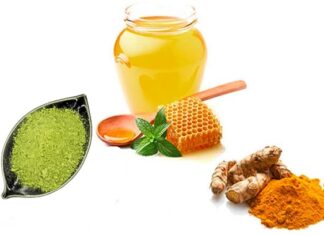 Hướng dẫn làm mặt nạ trà xanh nghệ mật ong