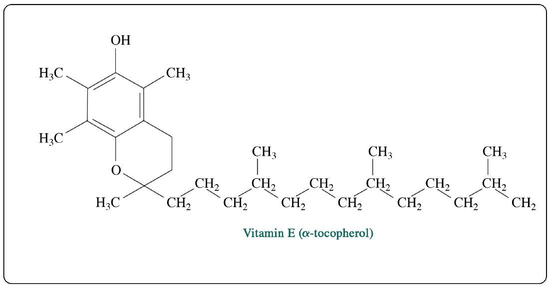 Vitamin E tự nhiên tồn tại dưới 8 dạng khác nhau, trong đó có 4 tocopherol và 4 tocotrienol