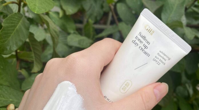 Review kem dưỡng nâng tone Gilaa Saffron Tone Up Day Cream