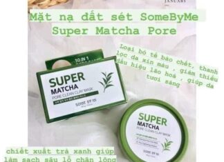 Review mặt nạ đất sét trà xanh Some By Mi Super Matcha dành cho mọi loại da
