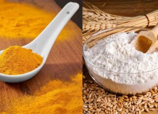 Hướng dẫn làm mặt nạ bột nghệ sữa chua bột mì