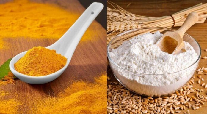 Hướng dẫn làm mặt nạ bột nghệ sữa chua bột mì