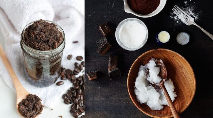 Hướng dẫn làm mặt nạ cà phê dầu dừa