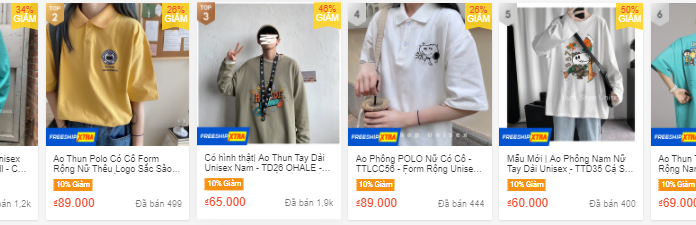 Top các shop bán đồ unisex trên Shopee (11+ shop) Bum Shop – Shop bán đồ unisex giá rẻ