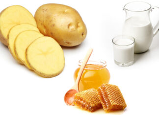 Hướng dẫn làm mặt nạ khoai tây sữa tươi mật ong