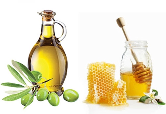 Mật ong và dầu oliu