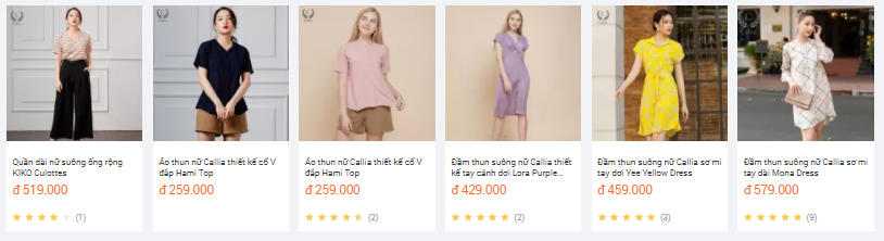 Callia Fashion - Your Fashion Choice