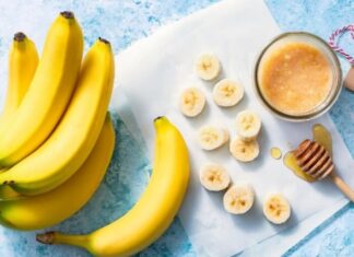 Hướng dẫn làm mặt nạ chuối mật ong